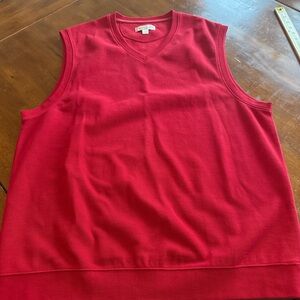 Cutter & Buck Red Crew Neck Top